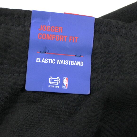 Los Angeles Lakers Jogger Sweatpants Black NBA Ultra Game Comfort Fit - Picture 6 of 9